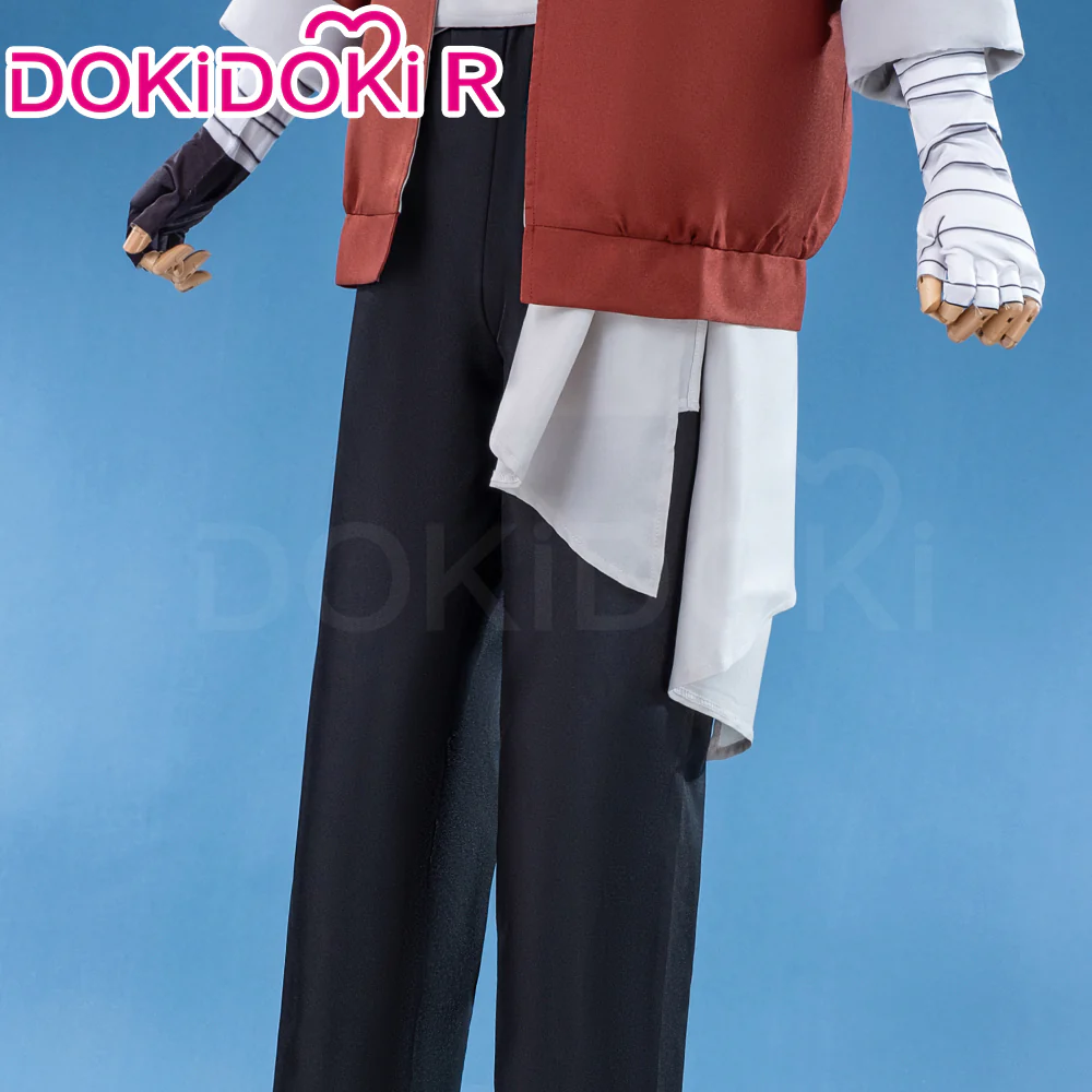 【In Stock】DokiDoki-R Anime Cosplay Staark Costume Red - Image 3