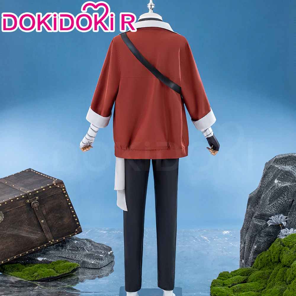 【In Stock】DokiDoki-R Anime Cosplay Staark Costume Red - Image 4
