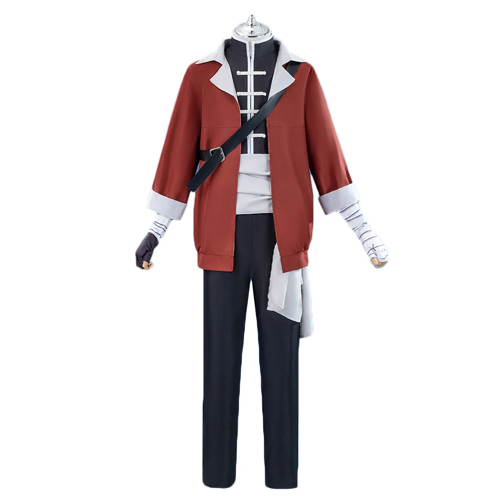 【In Stock】DokiDoki-R Anime Cosplay Staark Costume Red - Image 5