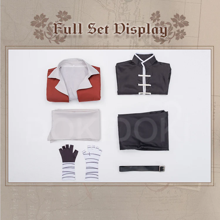 【In Stock】DokiDoki-R Anime Cosplay Staark Costume Red - Image 6