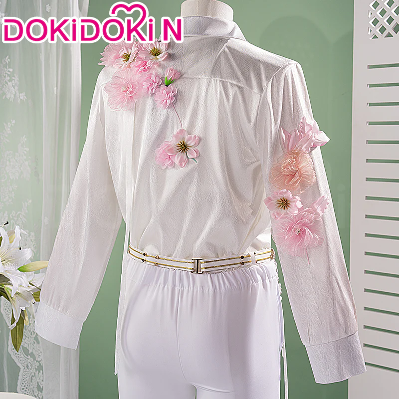 【In Stock】【Size M-3XL】 DokiDoki-N Game Love And Deepspace Cosplay Sylus / Xavier / Zayne / Rafayel  / Caleb Costume Spring and Flowers Tops Only - Image 13