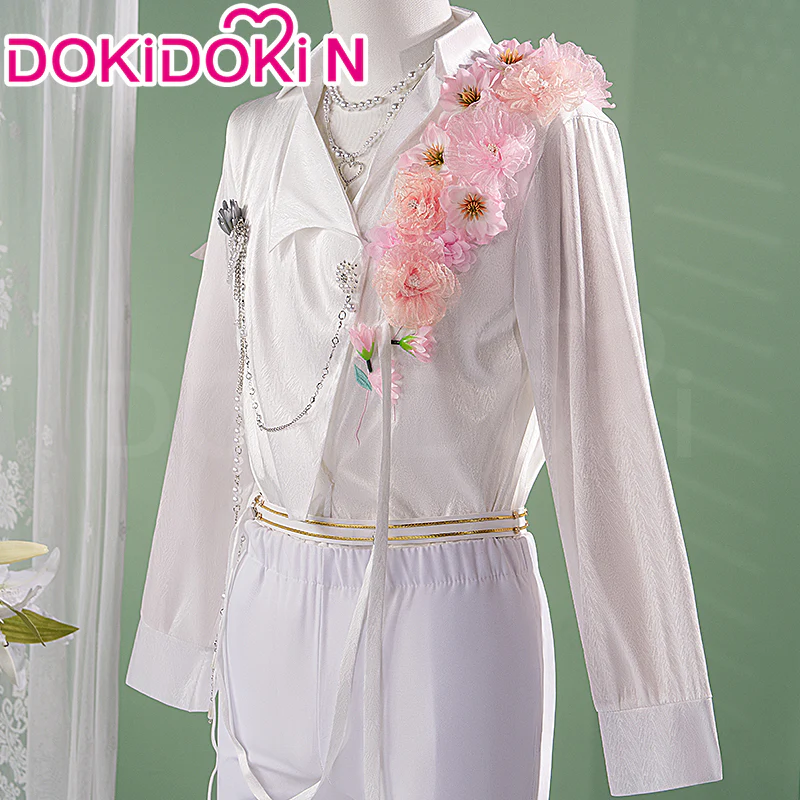 【In Stock】【Size M-3XL】 DokiDoki-N Game Love And Deepspace Cosplay Sylus / Xavier / Zayne / Rafayel  / Caleb Costume Spring and Flowers Tops Only - Image 14