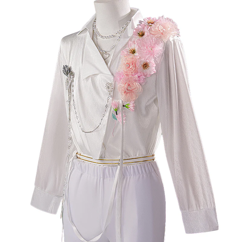 【In Stock】【Size M-3XL】 DokiDoki-N Game Love And Deepspace Cosplay Sylus / Xavier / Zayne / Rafayel  / Caleb Costume Spring and Flowers Tops Only - Image 16