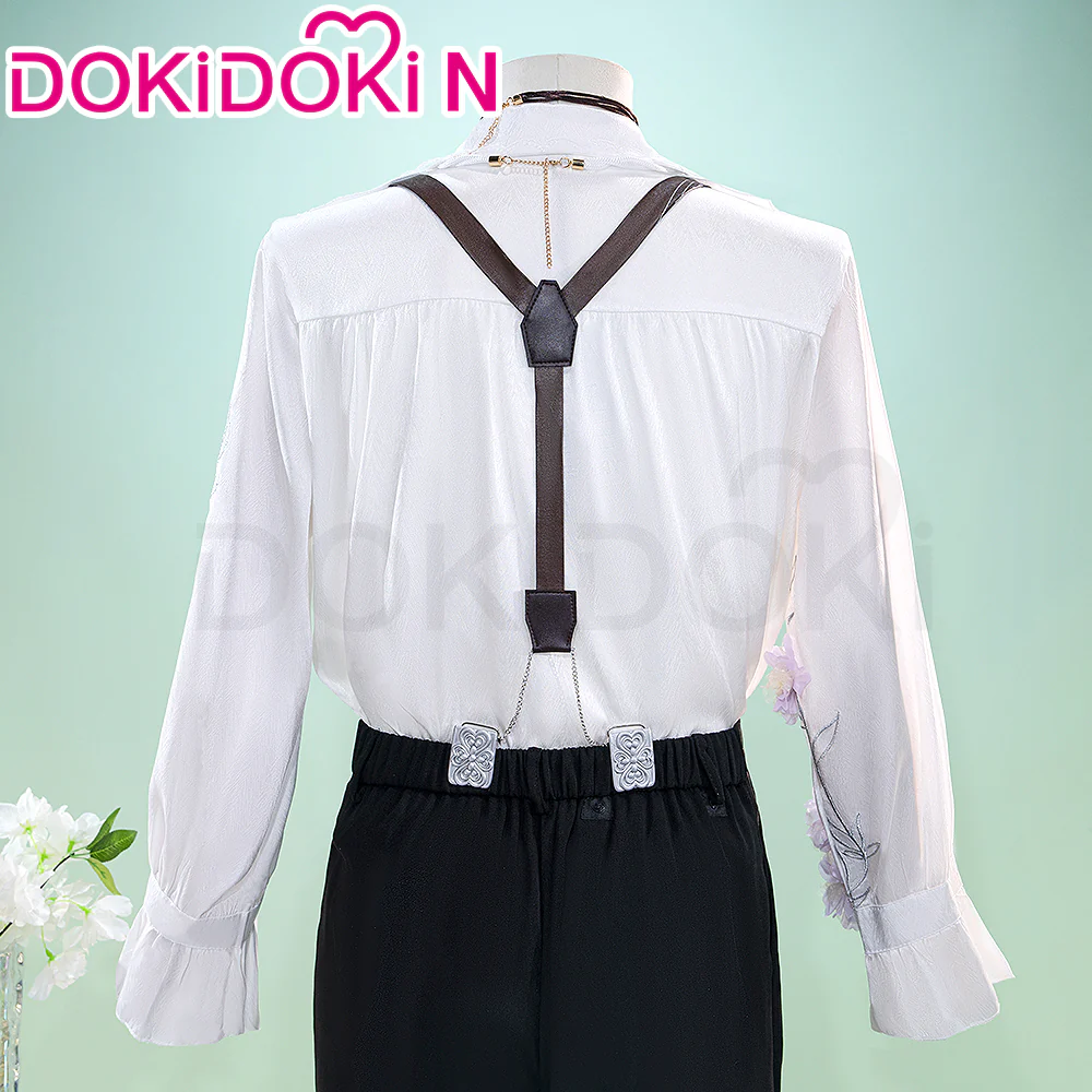 【In Stock】【Size M-3XL】 DokiDoki-N Game Love And Deepspace Cosplay Sylus / Xavier / Zayne / Rafayel  / Caleb Costume Spring and Flowers Tops Only - Image 25