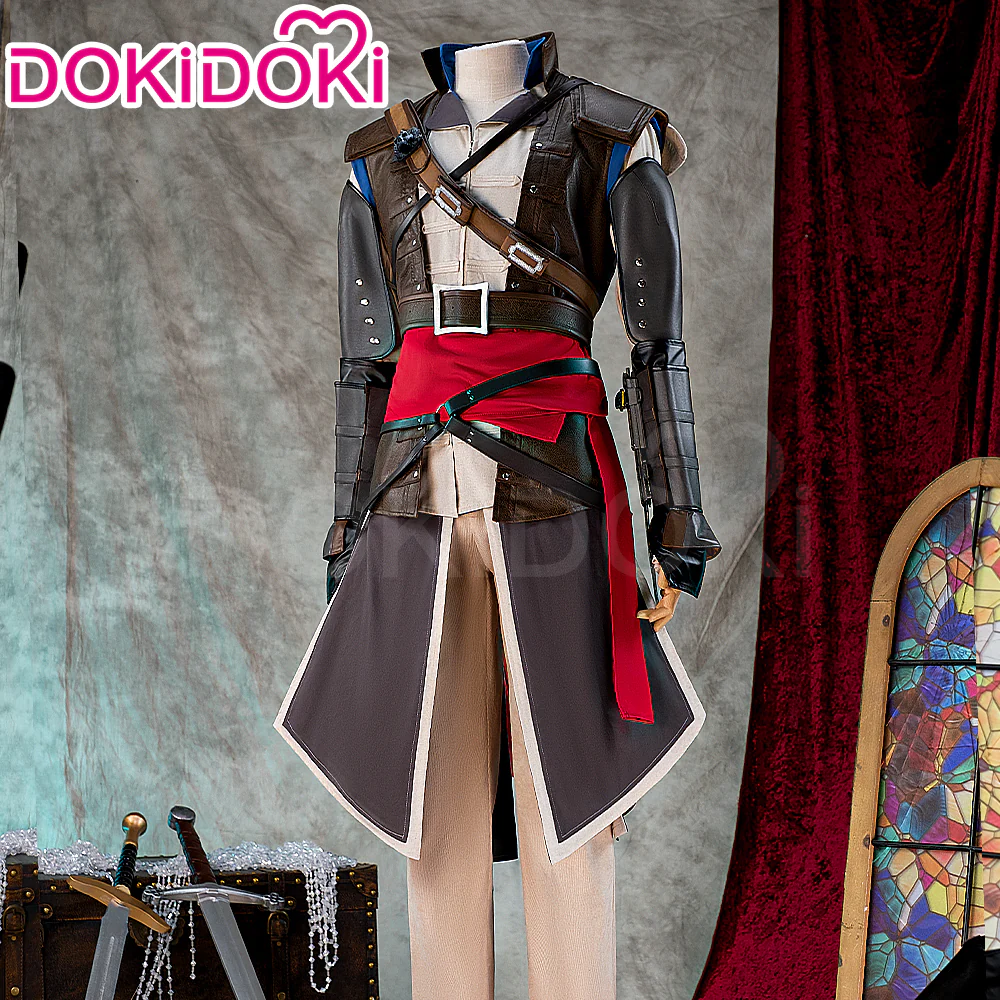 【Size S-2XL】 DokiDoki Game Cosplay Man Costume - Image 3