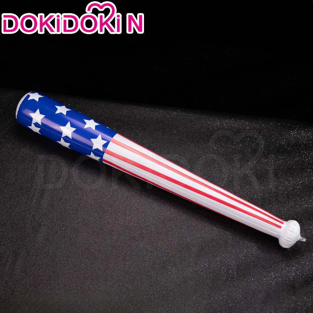 【In Stock】【Size S-2XL】DokiDoki-N Anime Cosplay Clown Costume Red Blue Suit - Image 5