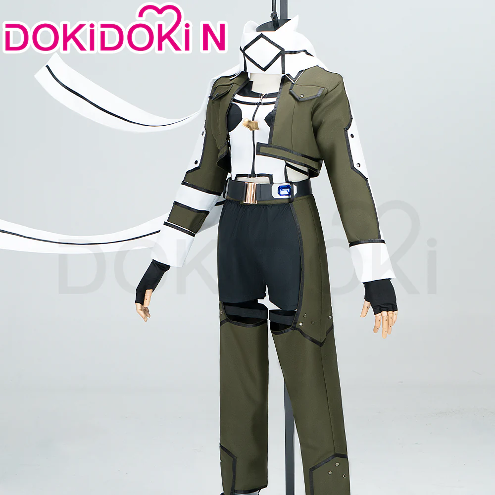 【Size S-2XL】DokiDoki-N Anime Sword Art Online Cosplay Asada Shino Costume SAO Sinon - Image 3