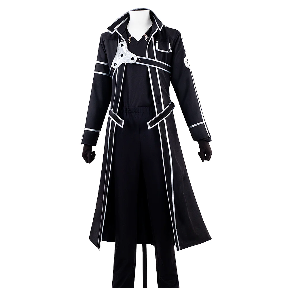【In Stock】【Size S-2XL】DokiDoki-N Anime Sword Art Online Cosplay Kirigaya Kazuto Costume SAO Kirito - Image 5