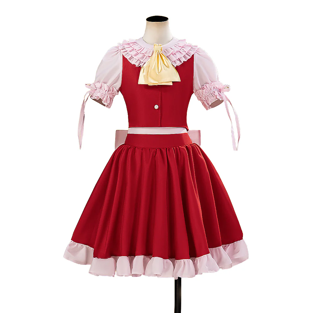 【Size S-2XL】DokiDoki-N Anime TouHou Project Cosplay Flandre Scarlet Costume - Image 5