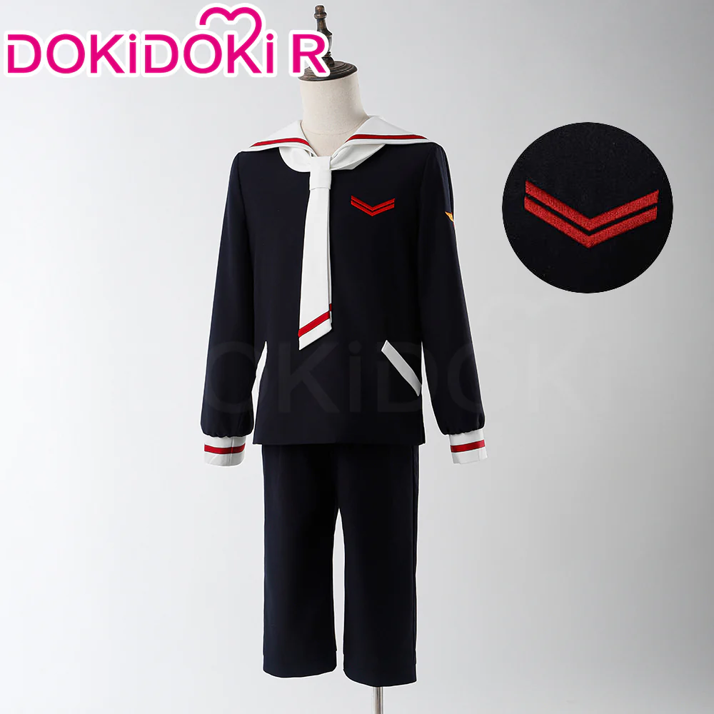 【Size S-2XL】DokiDoki-R Anime Card Captor Sakura Cosplay Ri Syaoran Costume Cardcaptor Sakura School Uniform Suit - Image 2