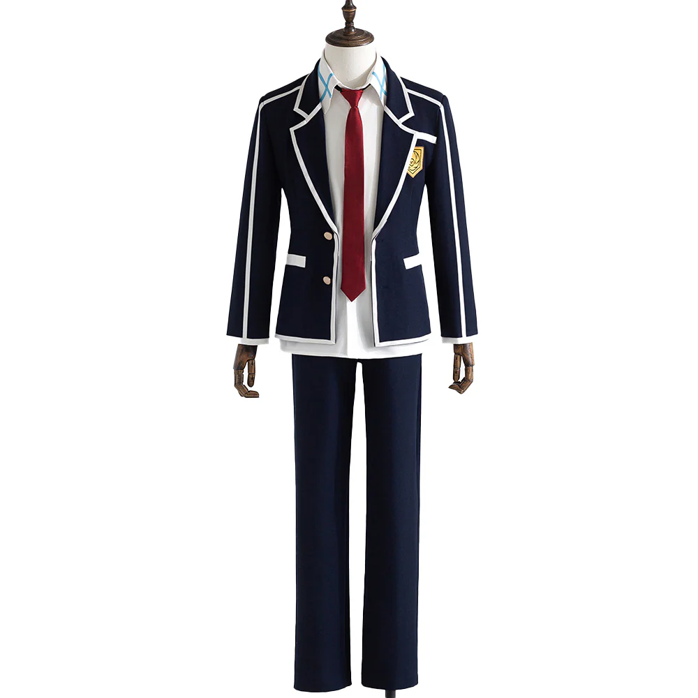 【In Stock】【Size S-2XL】DokiDoki-R Anime Sword Art Online Cosplay Kirito Costume School Uniform - Image 6