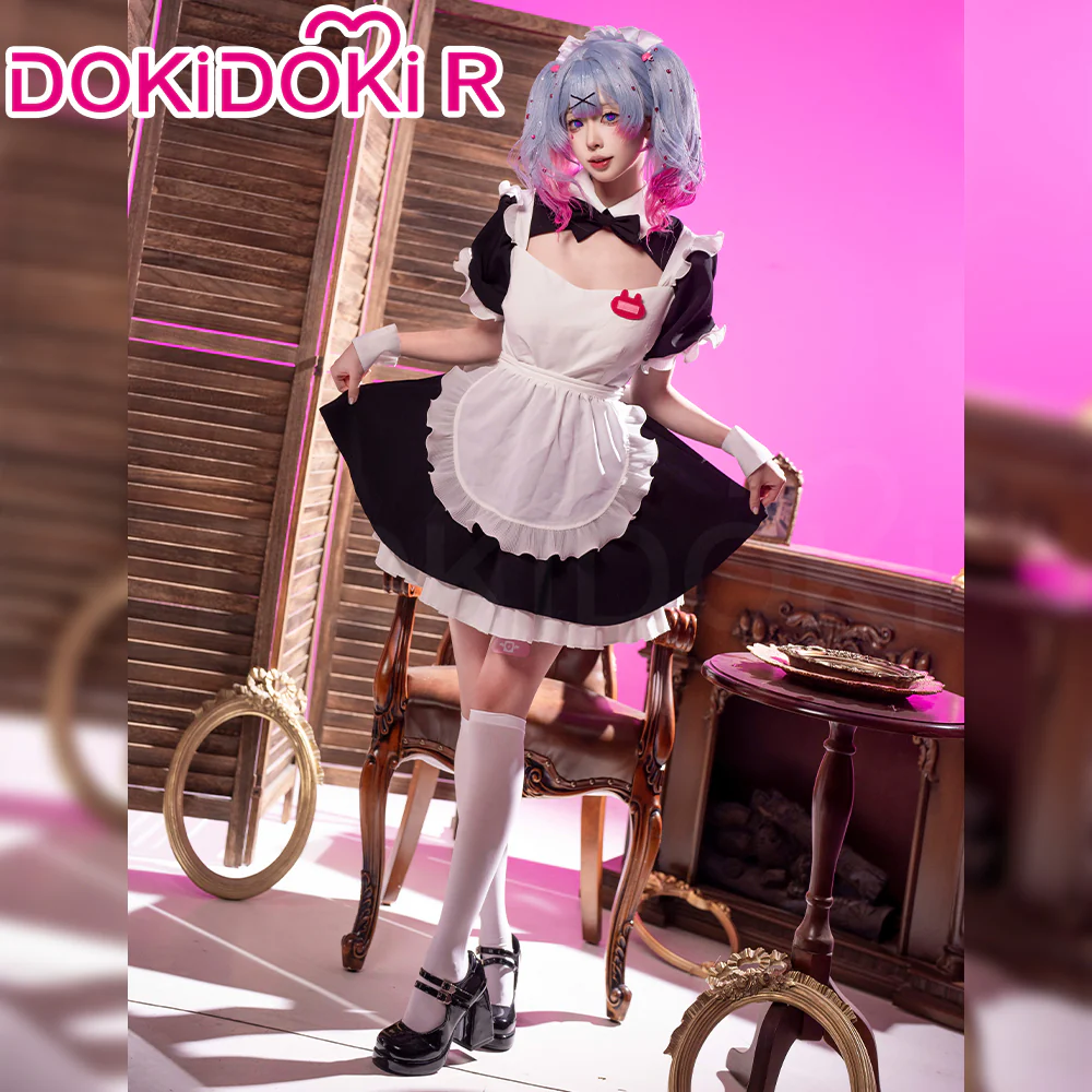 【Partially Ready For Ship】【Size S-2XL】DokiDoki-R Cosplay Rabbit Hole Costume Maid Costume - Image 3
