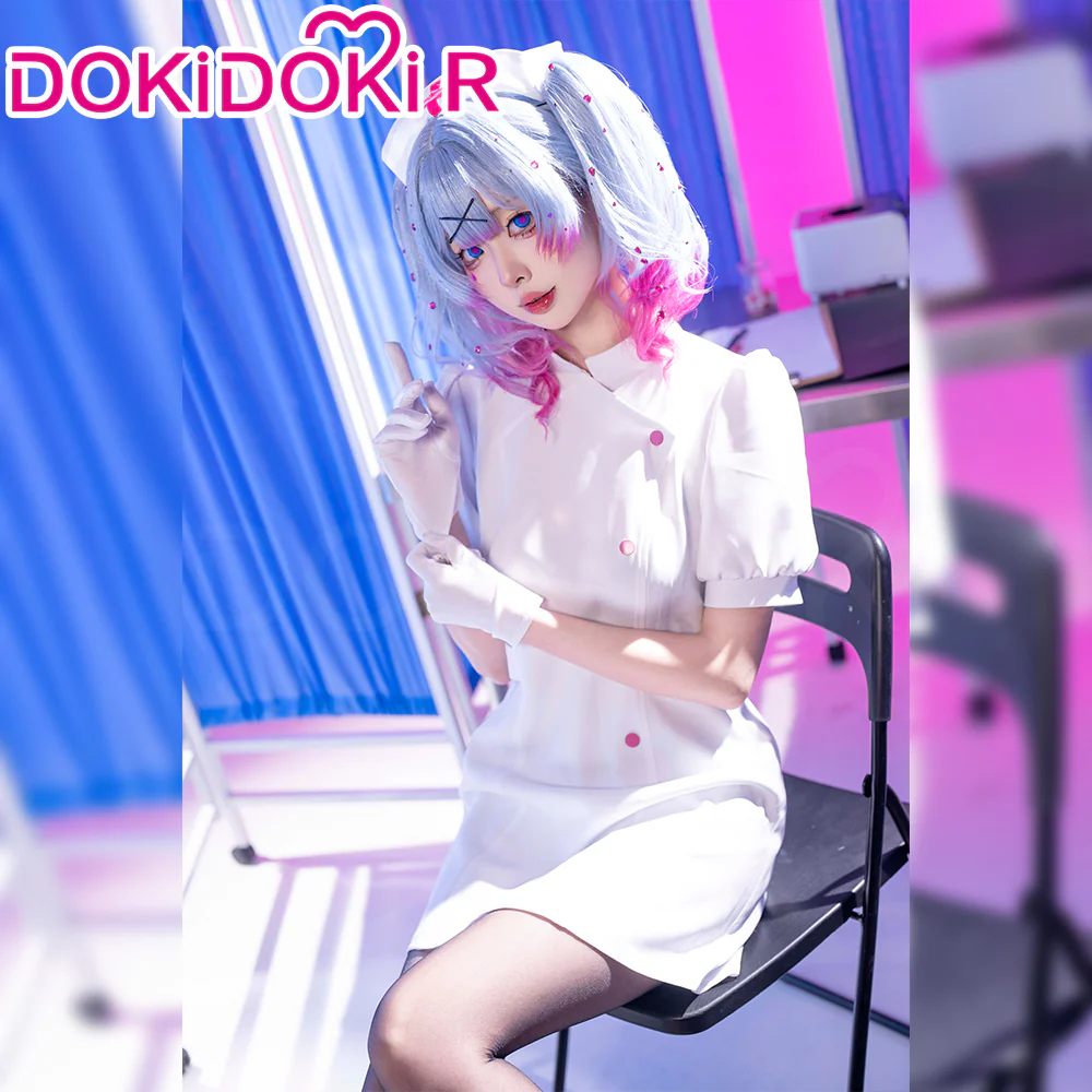 【In Stock】【Size S-2XL】DokiDoki-R Cosplay Rabbit Hole Costume Nurse Uniform