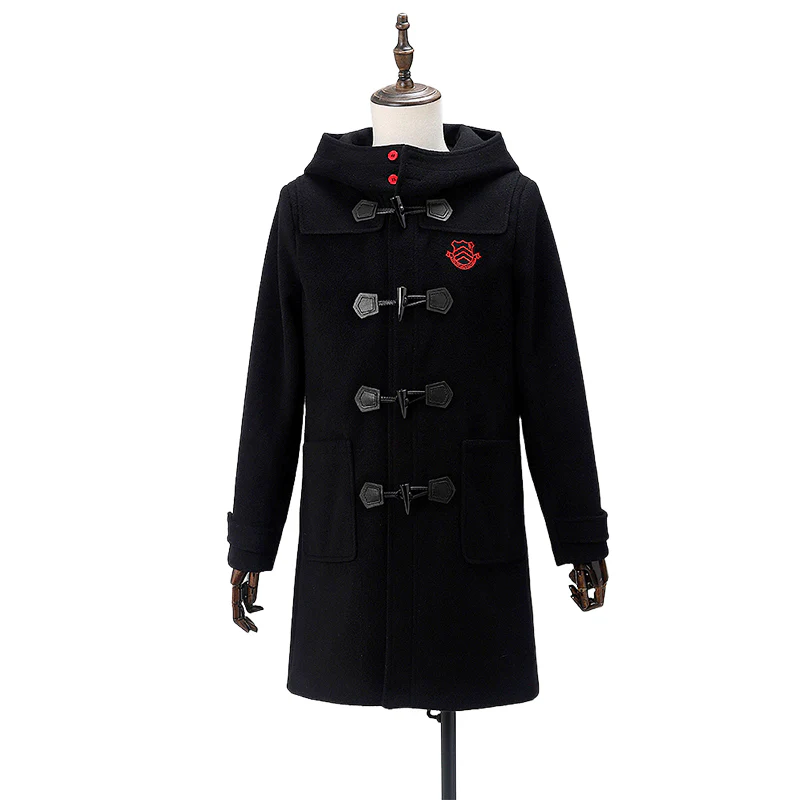 【Size S-2XL】DokiDoki-R Game Cosplay Amamiiya Renn Costume Winter Coat Suit - Image 6
