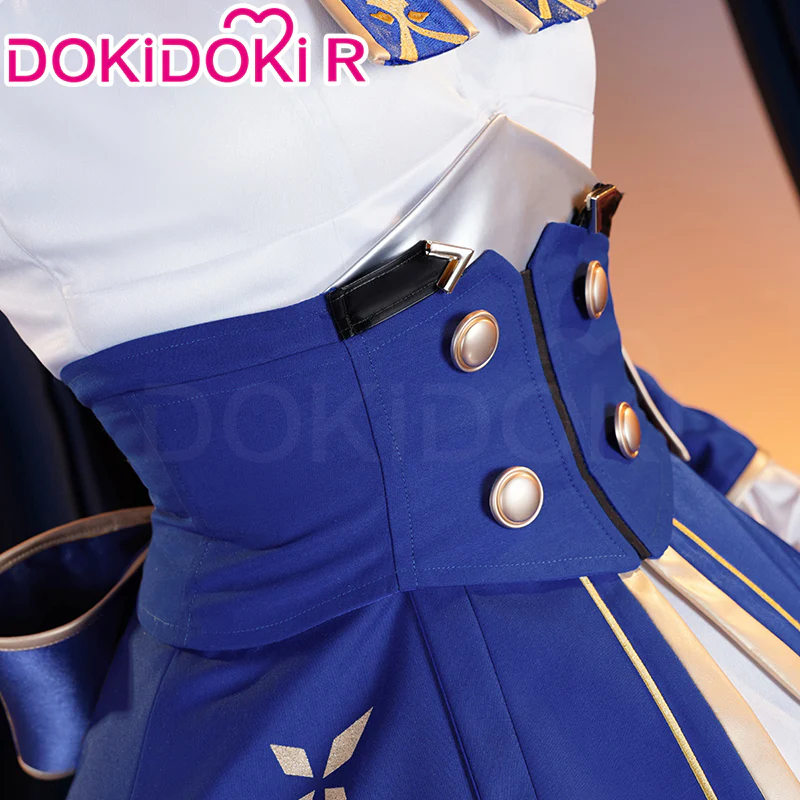 【In Stock】【Size S-2XL】 DokiDoki-R Game Honkai: Star Rail x Fate Stay Night Cosplay Saber Costume - Image 4