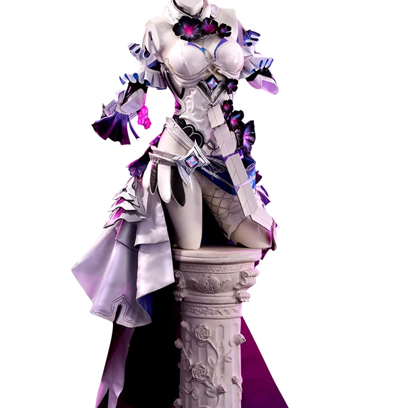 【Size S-2XL】DokiDoki-R Game Honkai Impact 3 Cosplay Kiana Kaslana Costume Herrscher of Finality - Image 5