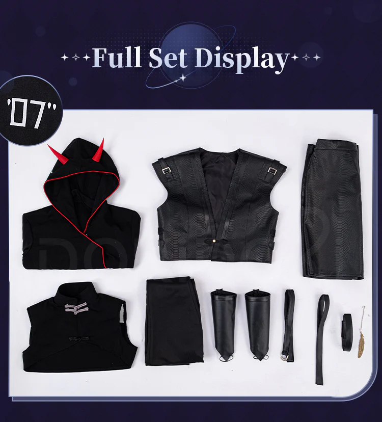 【Partially Ready For Ship】【Size S-2XL】DokiDoki-R Game Love and Deepspace Cosplay Luke / Kieran Costume / Mask - Image 8