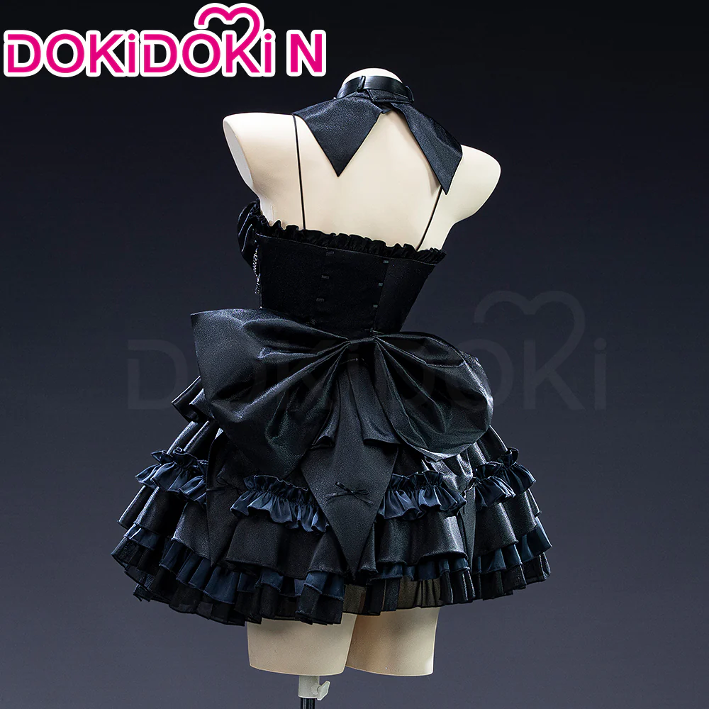 【Size S-2XL】DokiDoki-N Game NEEDY GIRL OVERDOSE Cosplay Ame Chan Costume Devil Suit Cute Dress Amechan - Image 3