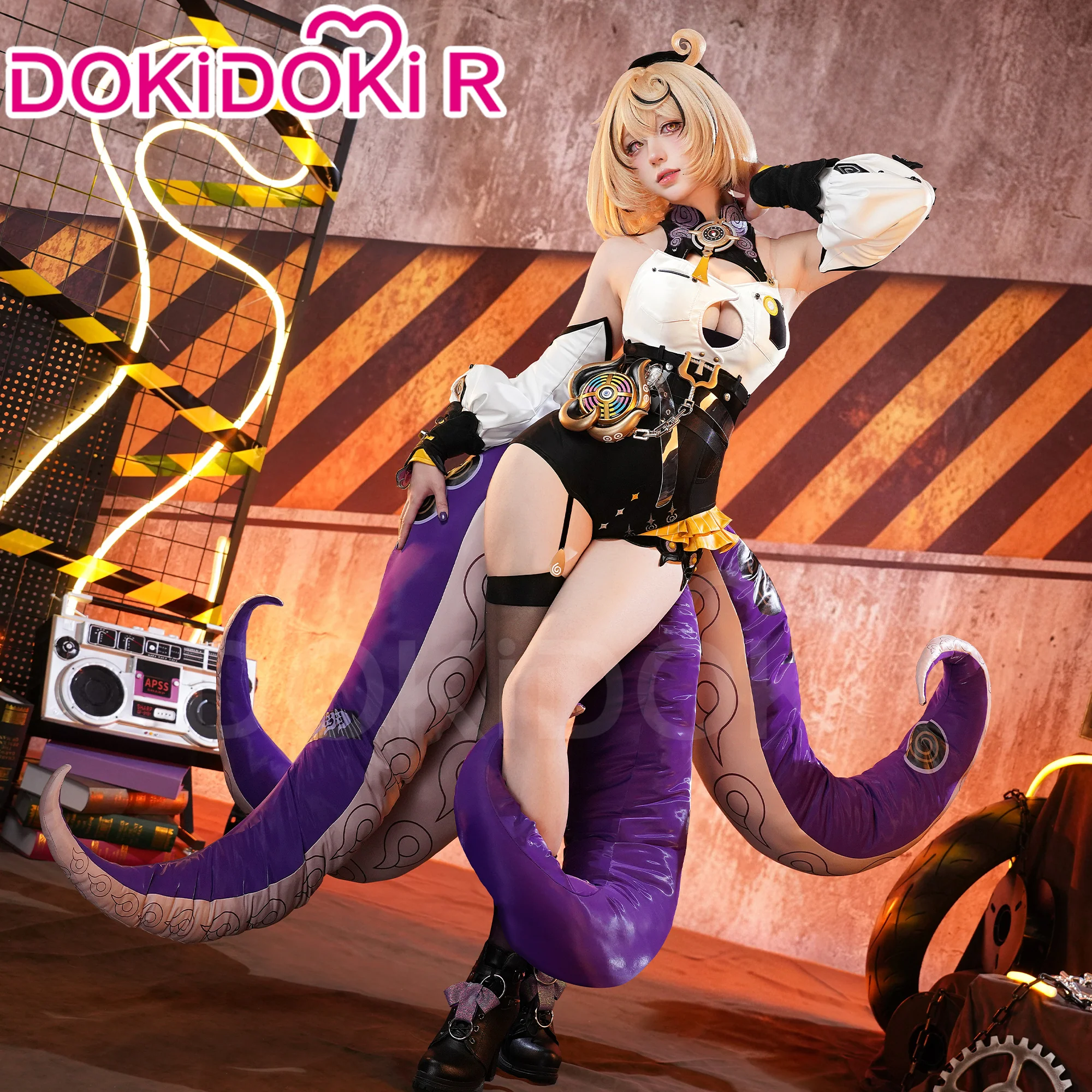 【Partially Ready For Ship】【Size S-2XL】DokiDoki-R Game Zenless Zone Zero Cosplay Yidhari Costume ZZZ - Image 2
