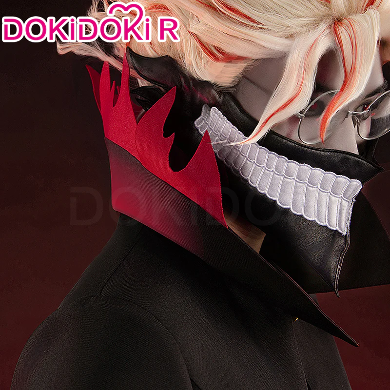 【Ready For Ship】【Size S-2XL】Dokidoki-R Anime DDD Cosplay Black Red Costume Female - Image 3