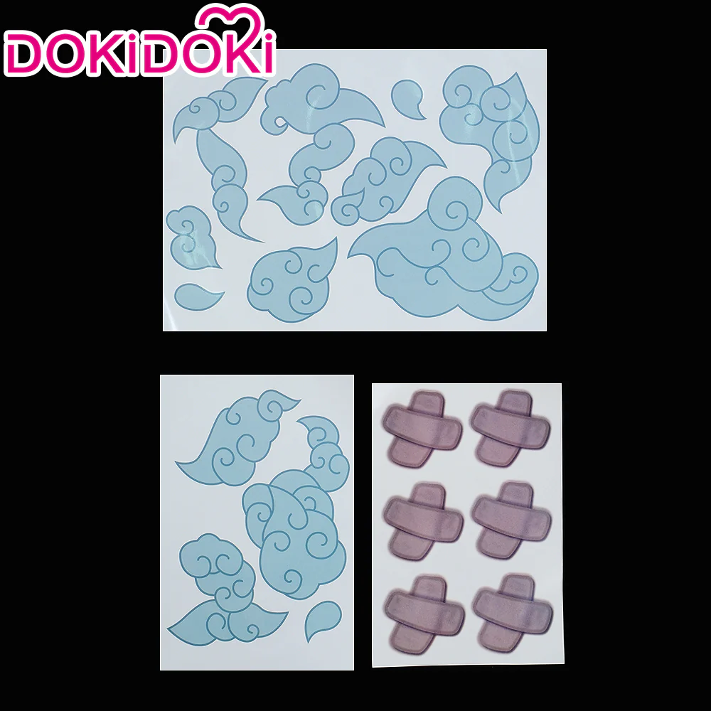 【Ready For Ship】【Size S-2XL】DokiDoki-SR Game Cosplay Costume / Tattoo Sticker - Image 6