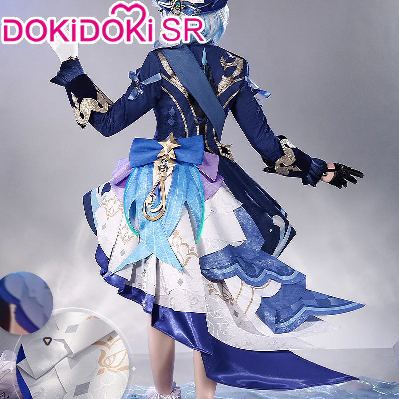 【Ready For Ship】【Size S-2XL】DokiDoki-SR Game Genshin Impact Cosplay Fontaine Furina Costume Dark Furina Focalors - Image 6