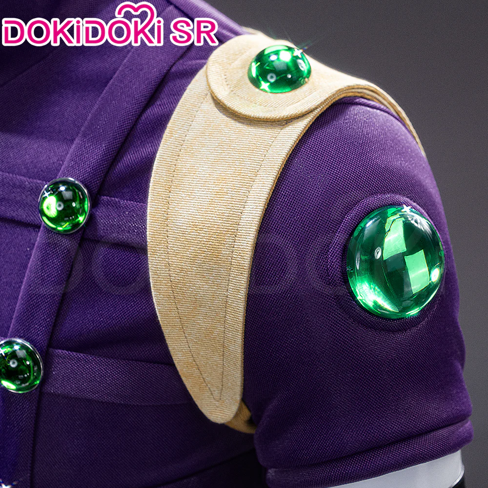 【Size S-3XL】DokiDoki-SR Anime Season 7 Cosplay Costume SBR Purple Jeans With Hat - Image 4