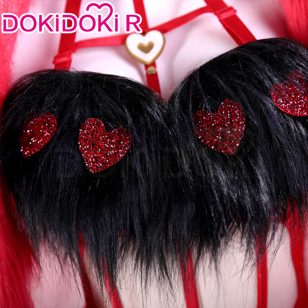 【Size S-3XL】DokiDoki-R Anime Cosplay Costume Valentine Suit White Red - Image 5