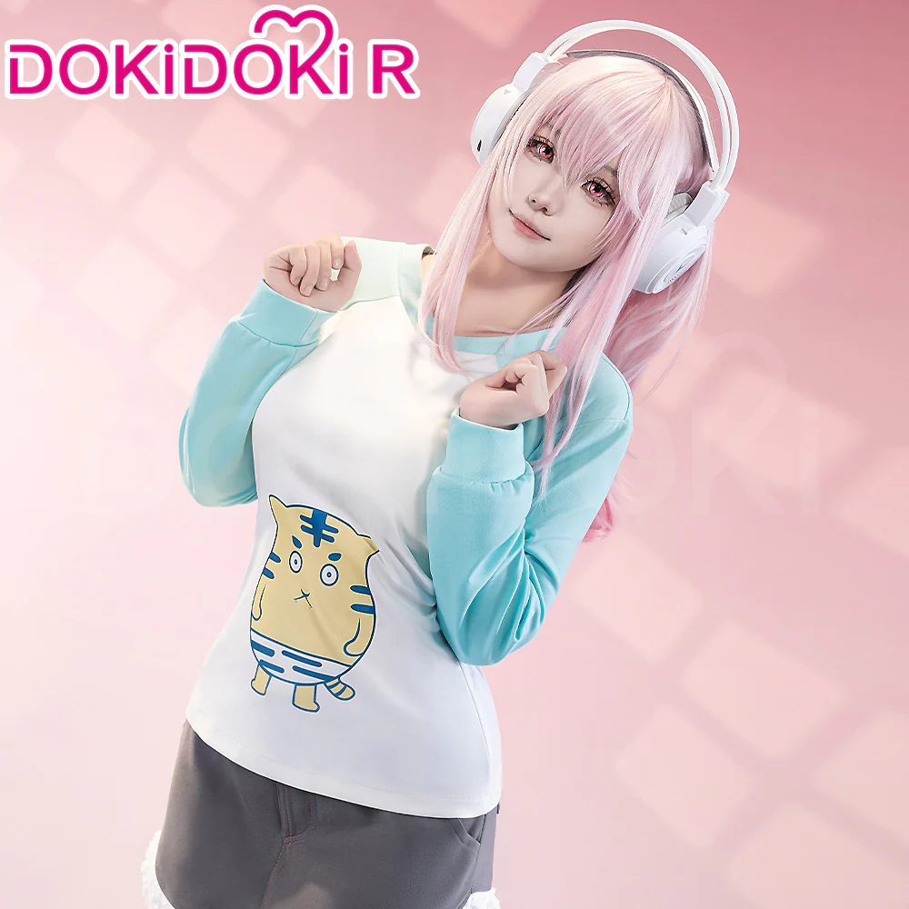 【Size S-3XL】DokiDoki-R Anime Super Sonico Cosplay Sonico Costume - Image 4