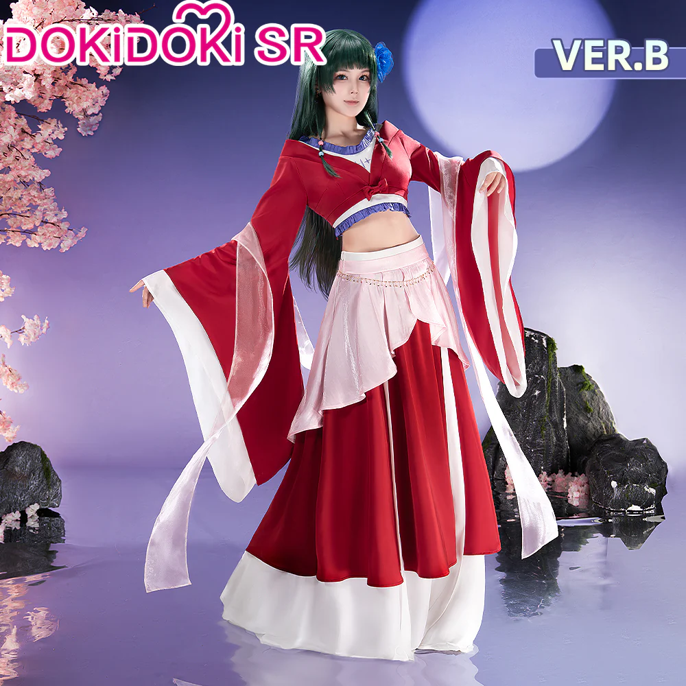 【Partial Ready For Ship】【Size XS-3XL】DokiDoki-SR Anime The Apothecary Diaries Cosplay Maomao Costume Mao Mao Dancing In The Moonlight Dance - Image 8
