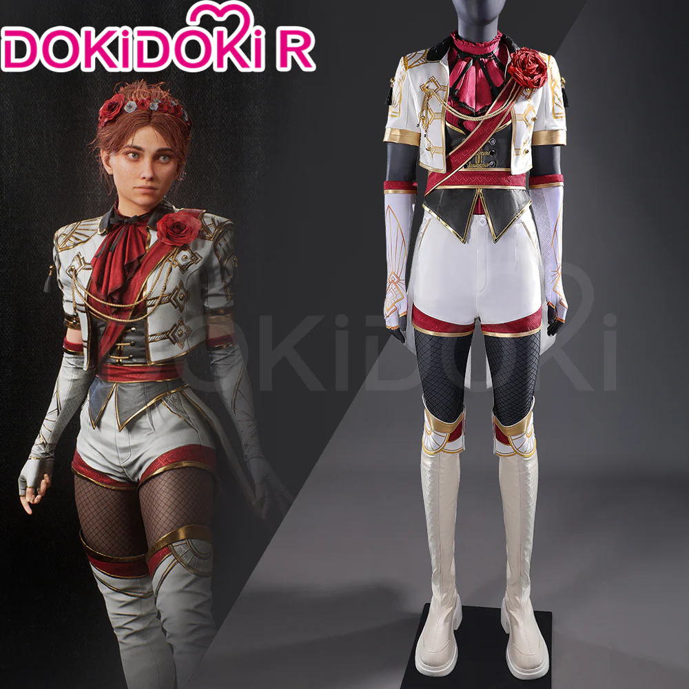 【Size S-3XL】DokiDoki-R Game Clair Obscur: Expedition 33 Cosplay Maelle Costume Flower Suit