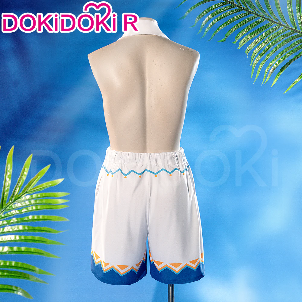 【Ready For Ship】【Size S-3XL】DokiDoki-R Game Genshin Impact Cosplay Aether Costume Swimsuit Natlan - Image 3