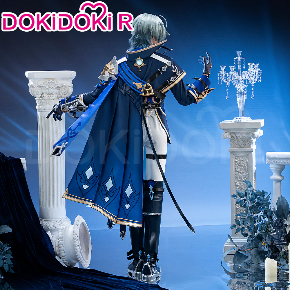 【Size XS-3XL】DokiDoki-R Game Genshin Impact Cosplay Lohen Costume - Image 3