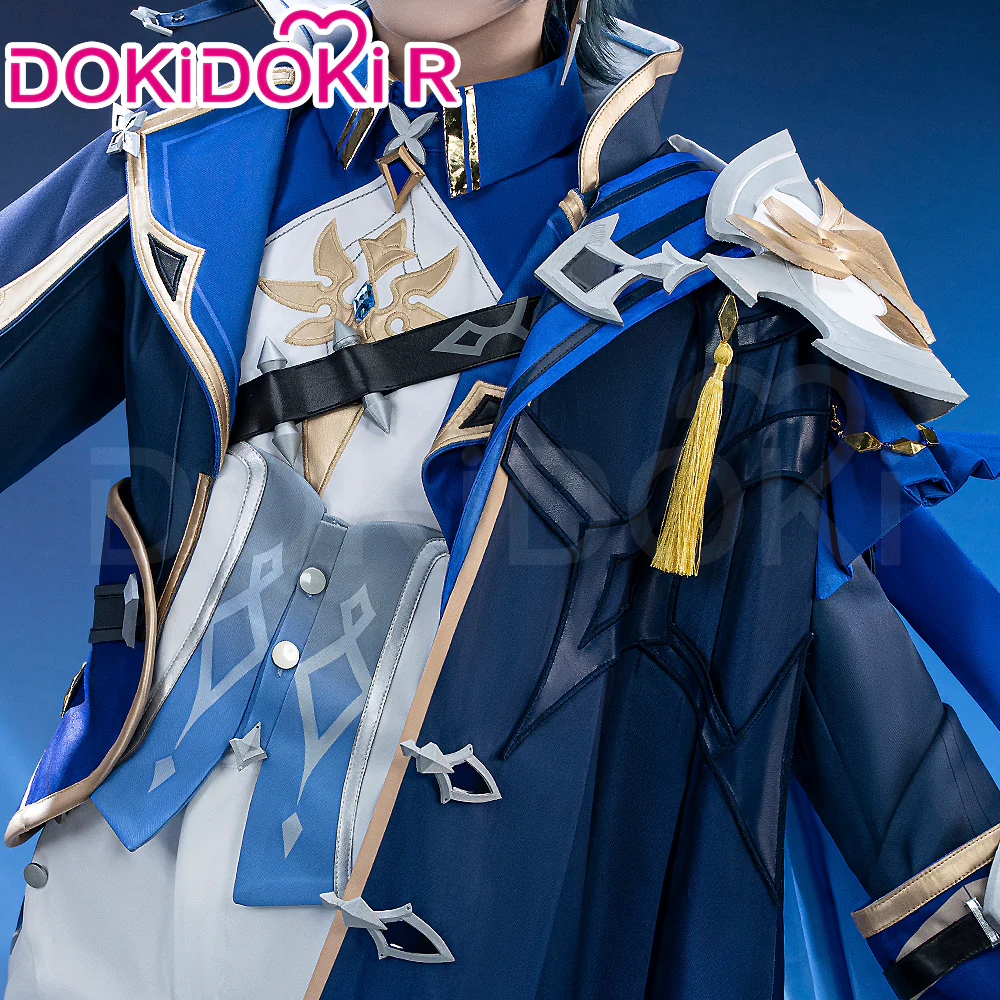 【Size XS-3XL】DokiDoki-R Game Genshin Impact Cosplay Lohen Costume - Image 4