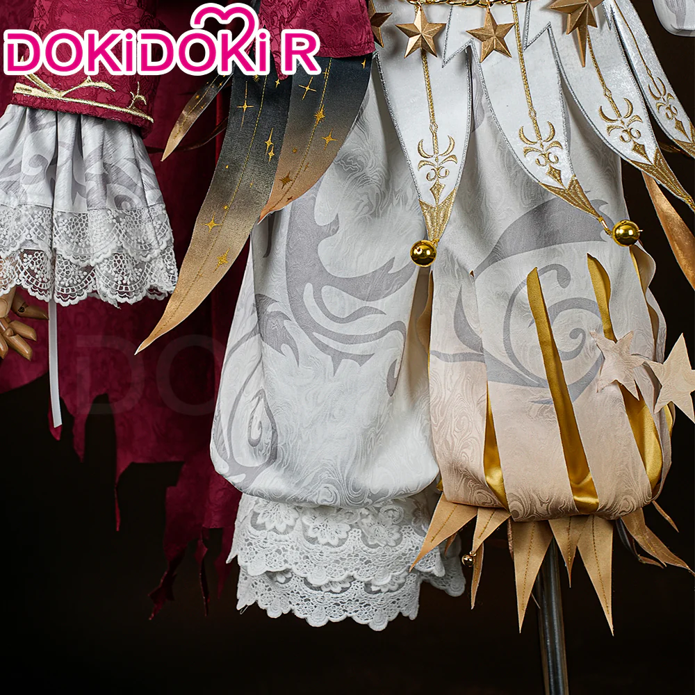 【Size S-3XL】DokiDoki-R Game Identity V Cosplay Mike Morto Costume Composer idv Hullabaloo Brightest Star - Image 5
