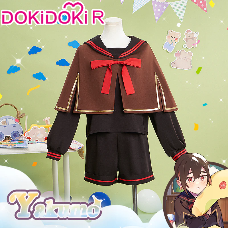 【Partially Ready For Ship】【Size S-3XL】DokiDoki-R Game Nu: Carnival Cosplay Yakumo Child Ver. Costume