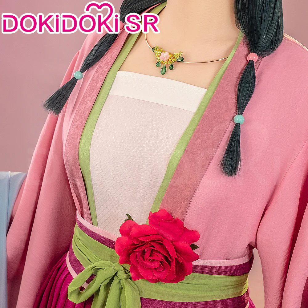 【US/EU LOCAL SHIPPING】【Size S-3XL】DokiDoki-SR Anime The Apothecary Diaries Cosplay Maomao Costume / Wig Mao Mao The Garden Party - Image 5