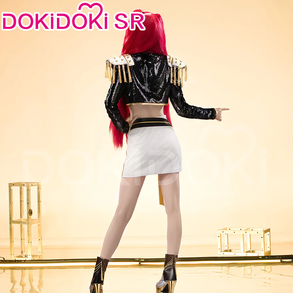 【Ready For Ship】【Size S-3XL】【Last Batch】DokiDoki-SR Movie Anime KPOP KILLER Cosplay Costume GOLD  SERIES - Image 3