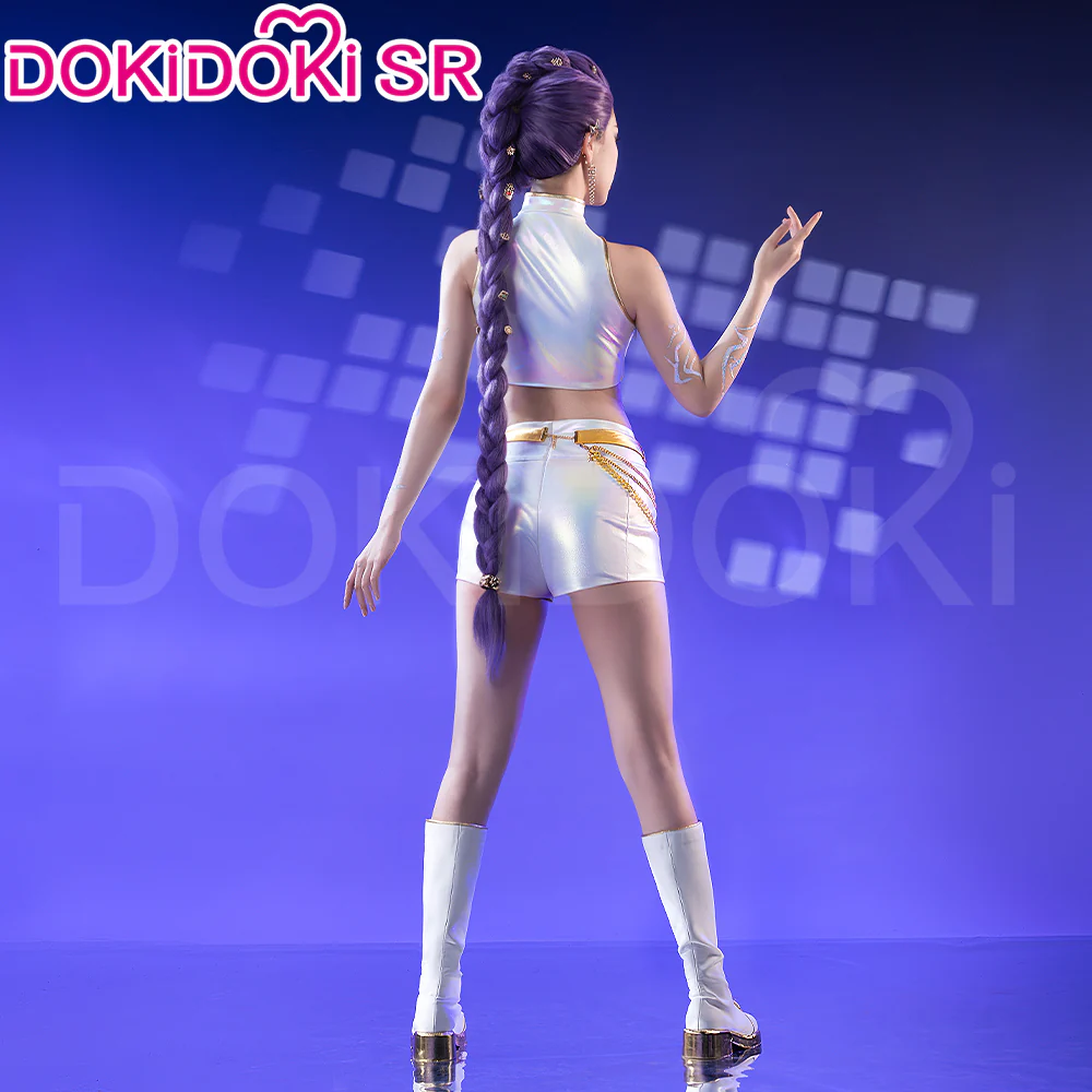 【Partially Ready For Ship】【Size XS-3XL】【Last Batch】DokiDoki-SR Movie Anime KPOP KILLER Costume WHITE SERIES - Image 3