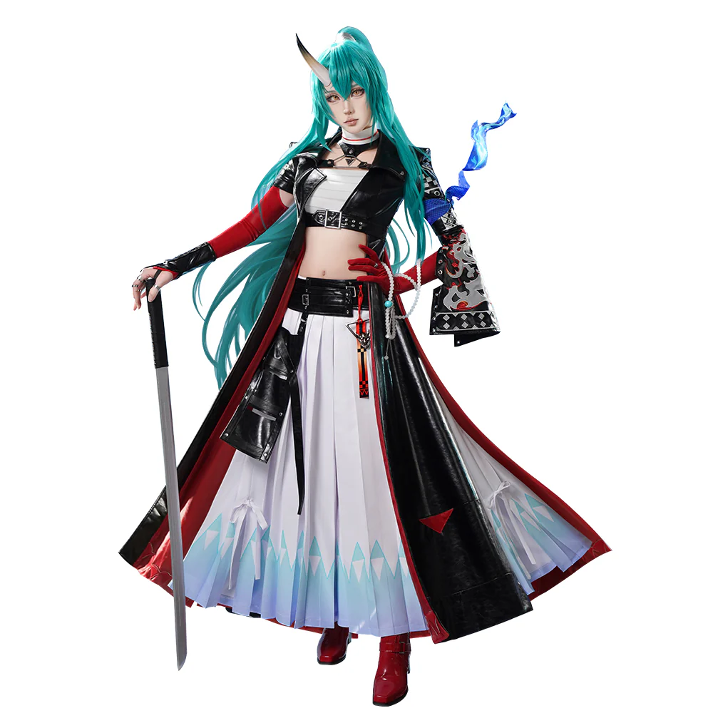 【Size S-XL】DokiDoki-SR Game Arknights Cosplay Hoshiguma the Breacher Costume - Image 5