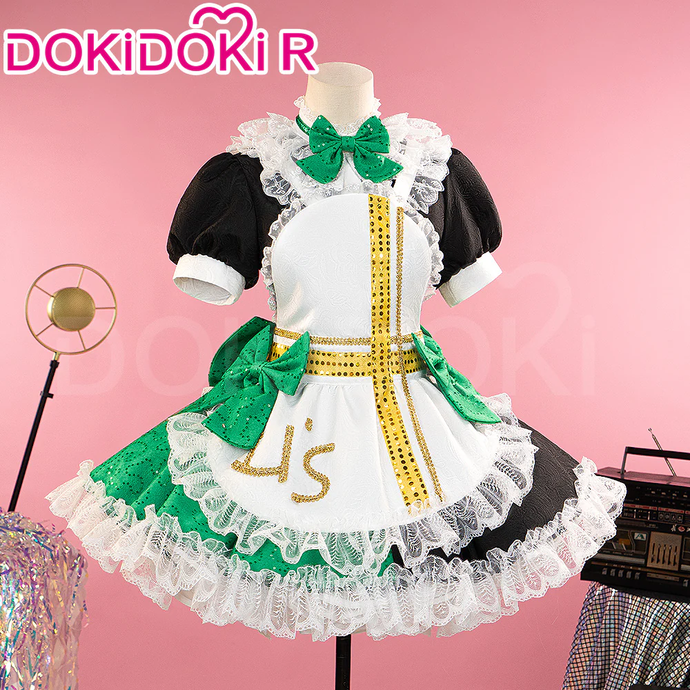 【Size S-2XL】DokiDoki-R Anime LoveLive! School Idol Project Cosplay Kotori Minami Costume Idol Project Maid