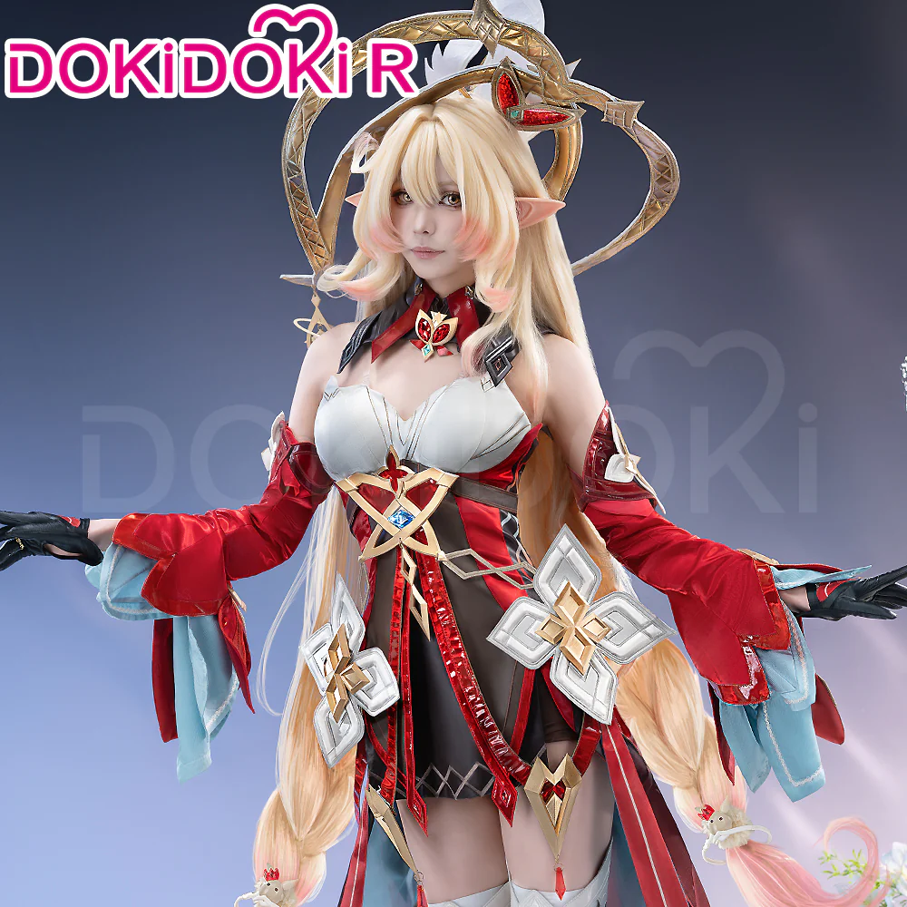【Size XS-2XL】DokiDoki-R Game Genshin Impact Cosplay Alice Costume Nod-Krai nodkrai Song of the Welkin Moon “ A ” - Image 3