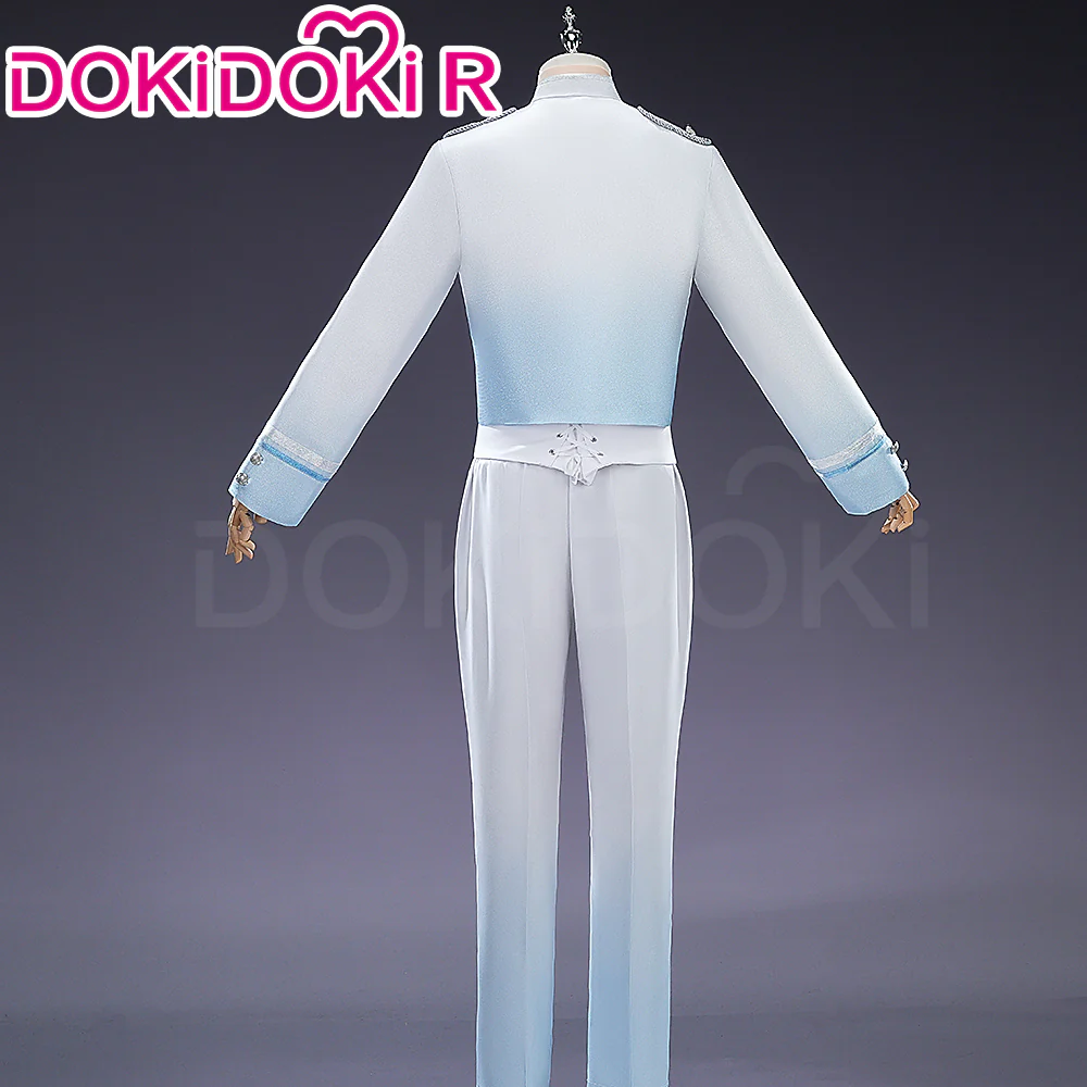 【Size XS-2XL】DokiDoki-R Virtual Idol PLAVE Cosplay Noah Costume White Military Uniform Stage Outfit Han Noah - Image 2