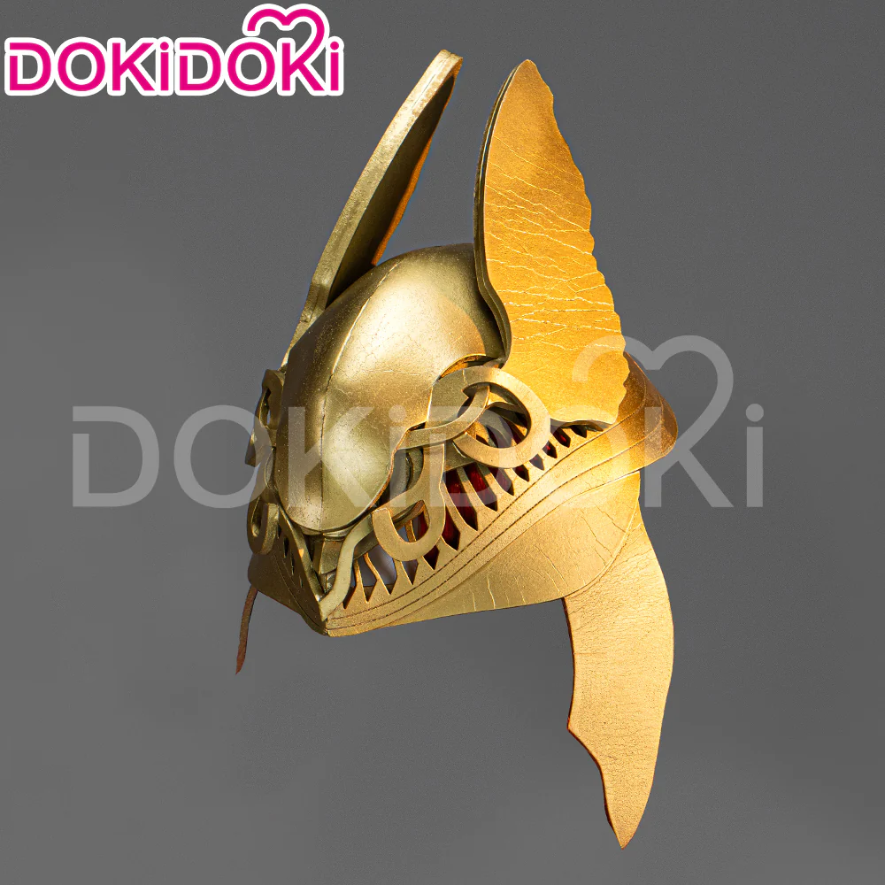 【Size XS-3XL】Dokidoki Game Cosplay Costume Brown Dress Red Cape - Image 7
