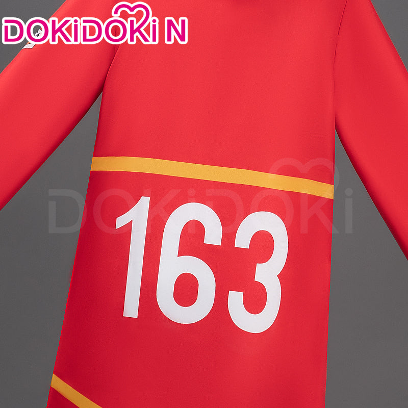 【Size S-3XL】DokiDoki-N Anime Cosplay Red Coat Costume Egghead Arc - Image 4