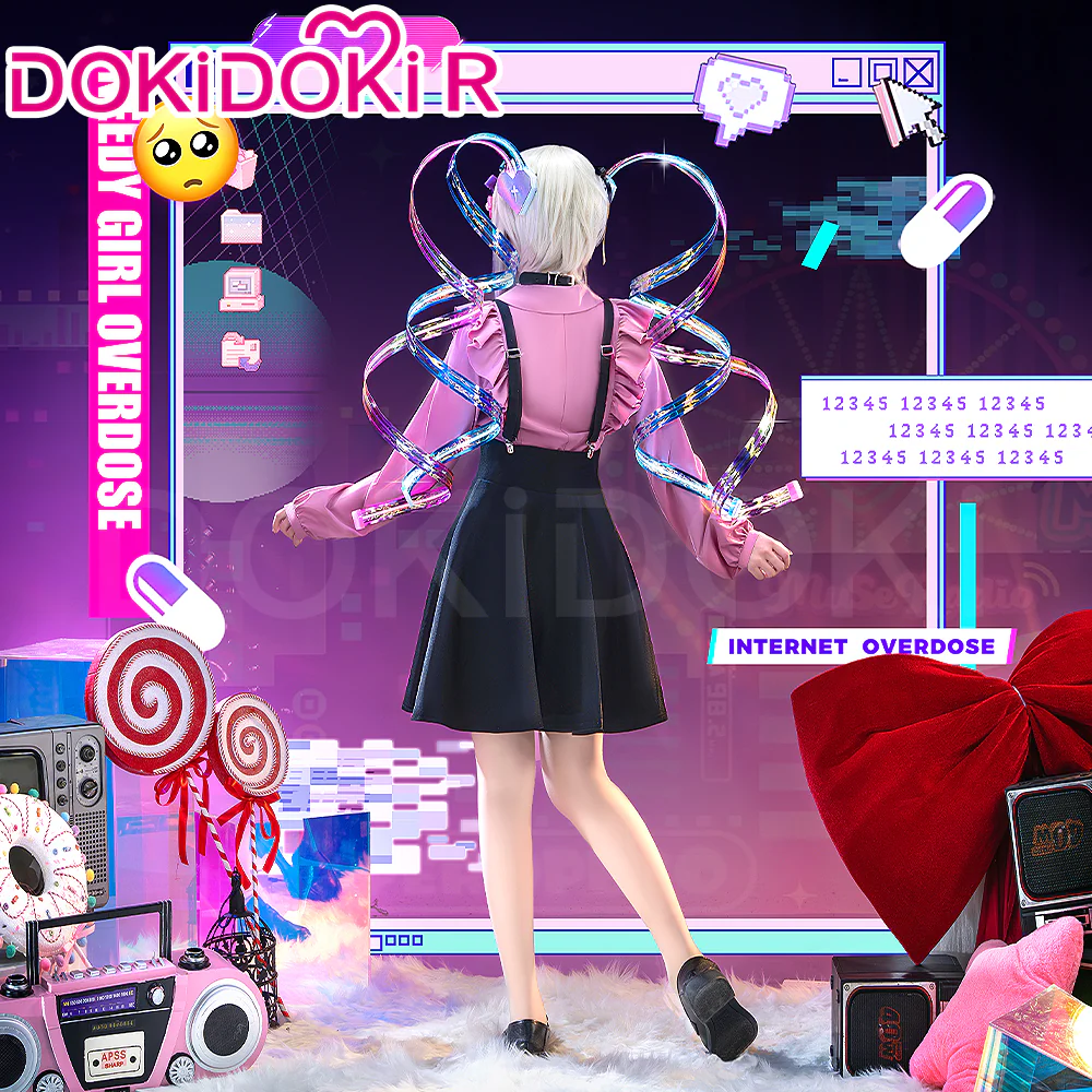 【Ready For Ship】【Size XS-3XL】DokiDoki-R Game NEEDY GIRL OVERDOSE Cosplay KAngel Cospaly Costume Daily - Image 3