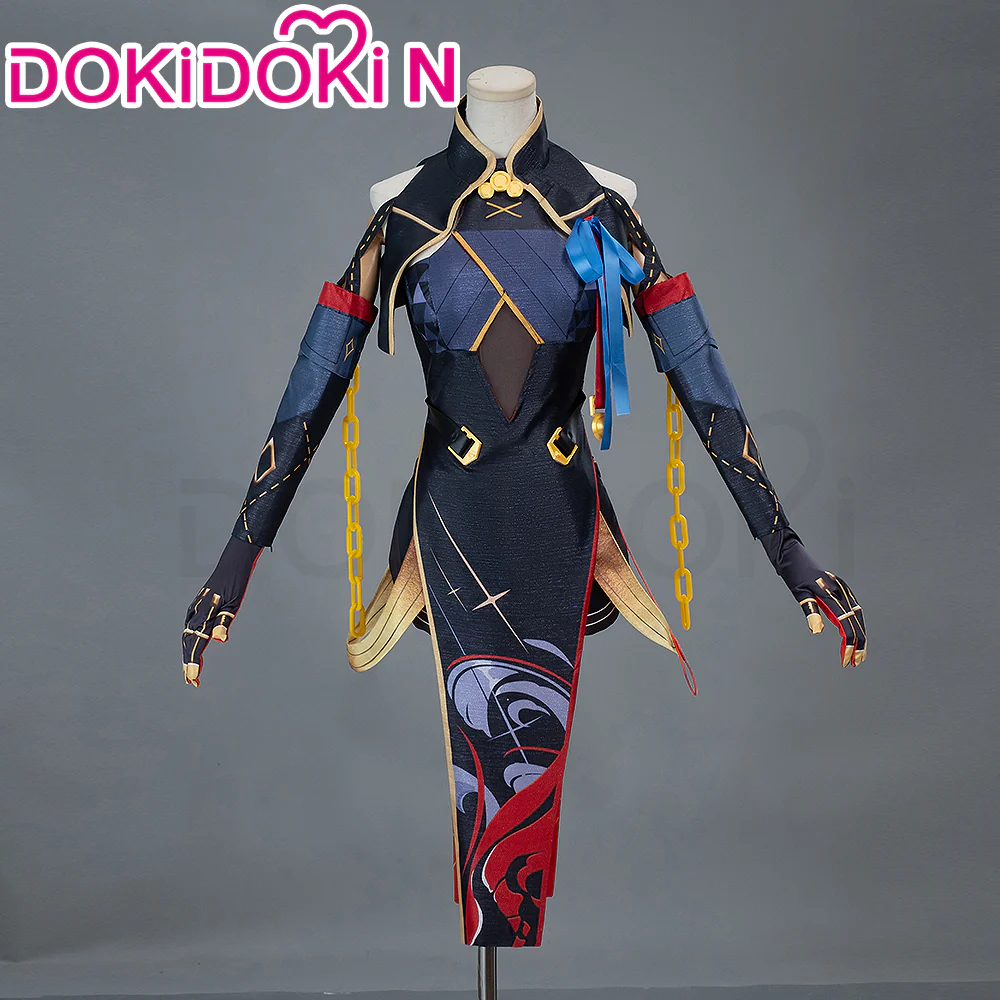 【Size XS-XL】DokiDoki-N Game Wuthering Waves Cosplay Yinlin Costume yin lin