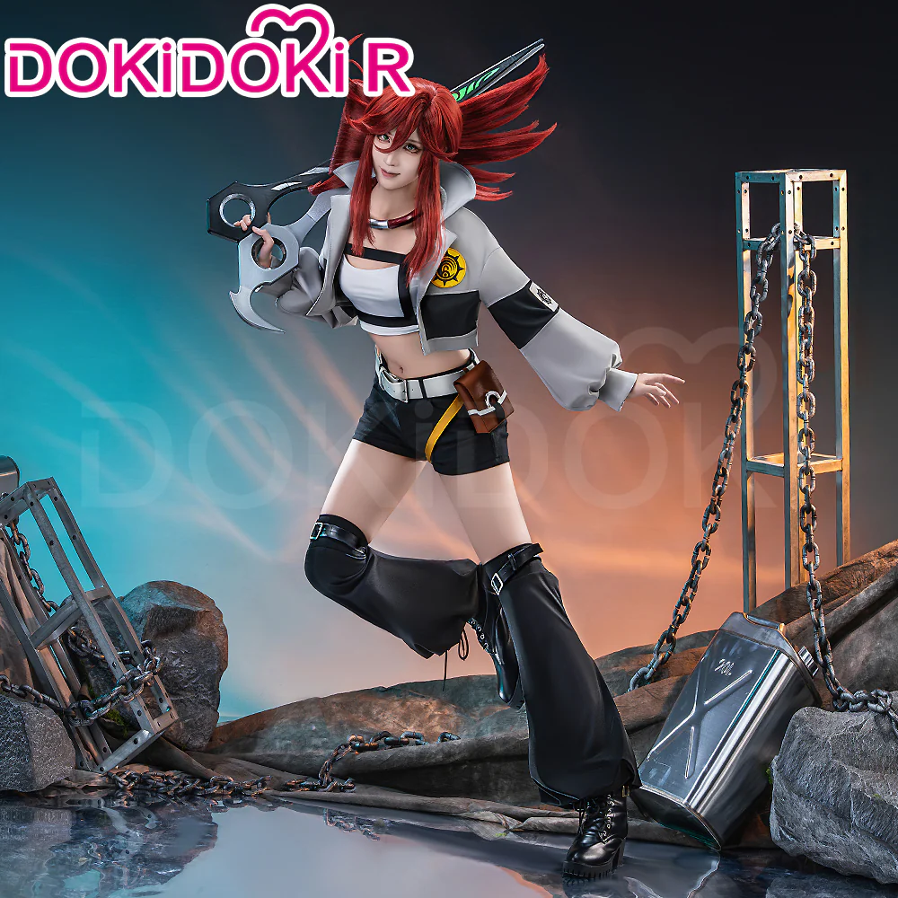 【Partially Ready For Ship】【Size XS-3XL】DokiDoki-R Anime Gachiakuta Cosplay Riyo Costume Reaper Bag Supporters