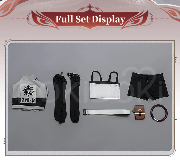 【Partially Ready For Ship】【Size XS-3XL】DokiDoki-R Anime Gachiakuta Cosplay Riyo Costume Reaper Bag Supporters - Image 13