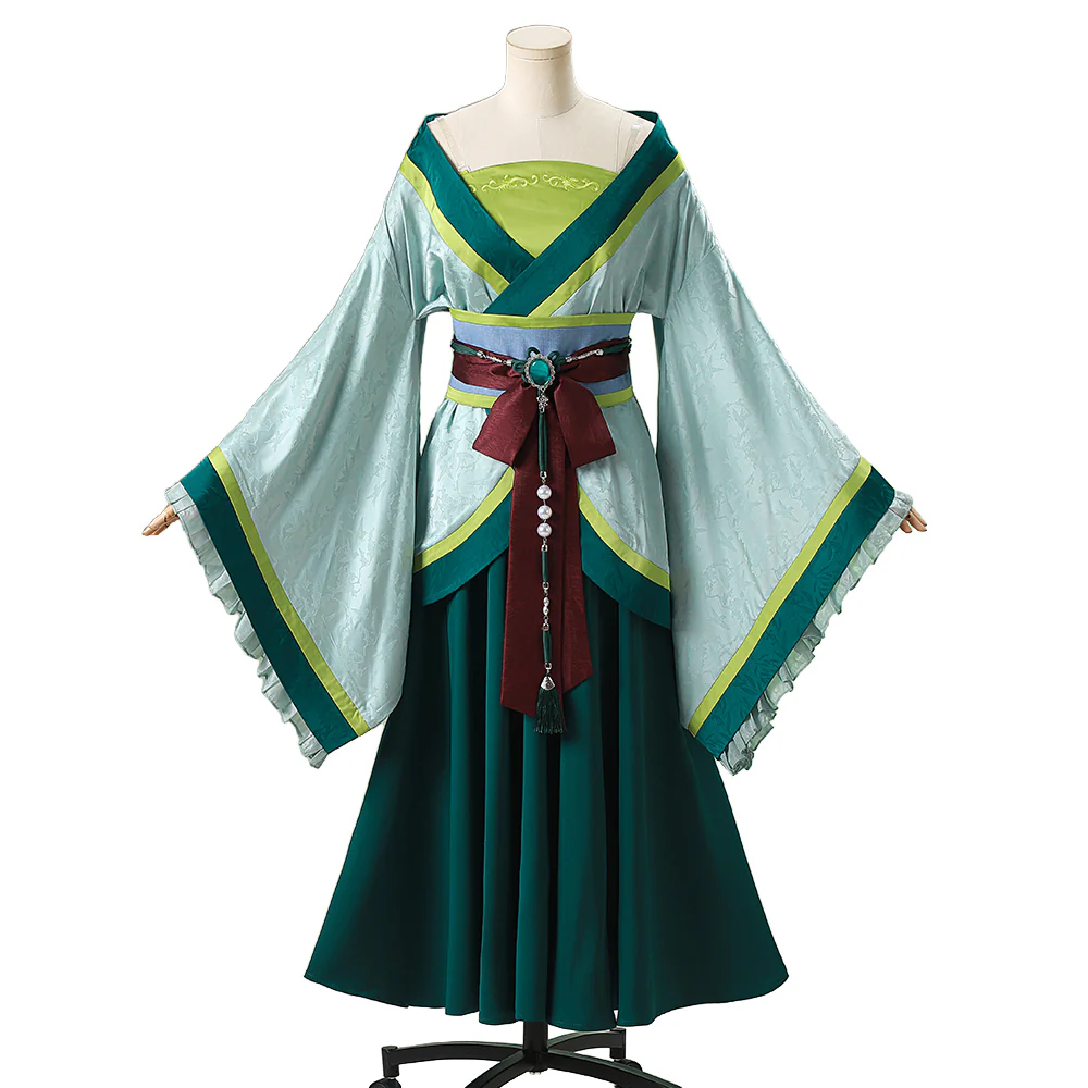 【Size XS-XL】DokiDoki-R Anime The Apothecary Diaries Cosplay Maomao Western Capital Banquet Costume - Image 5